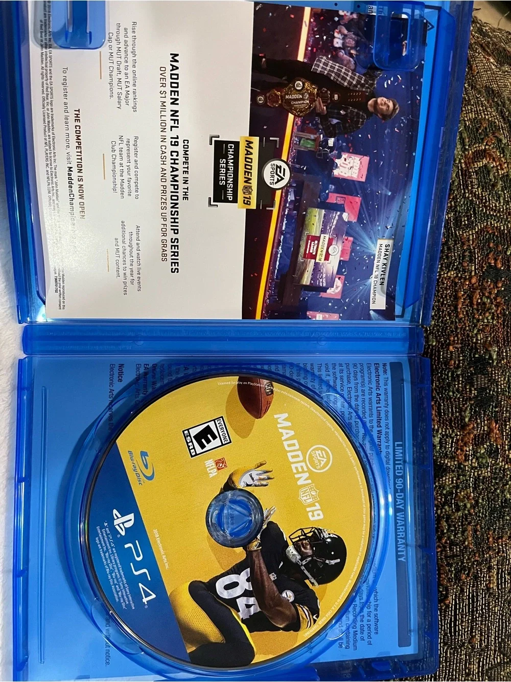 Madden NFL 19 PS4 Video Game - Yellow/Black